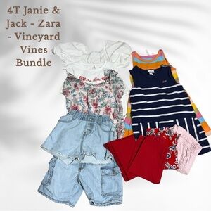 4T Janie and Jack - Zara Vineyard Vines Bundle Very Good Condition (2 Flaws)